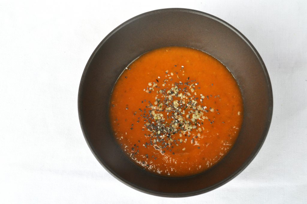 zuppa di zucca senza glutine
